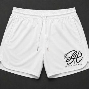 LH Performance Athletic Shorts - White